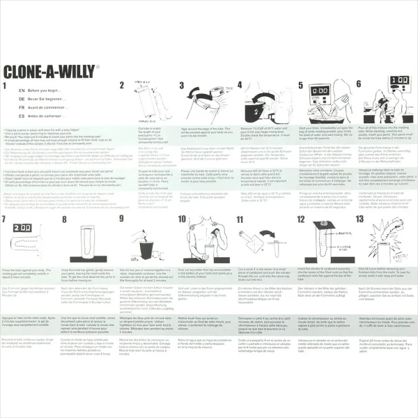 Clone-A-Willy glow in the dark