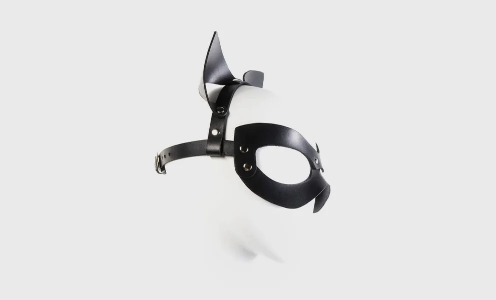 Liberator Leatherworks Vienna Cat Eye and Ear Mask