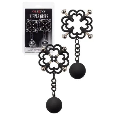 California Exotic Nipple Grips Adjustable Weighted Nipple Clamps
