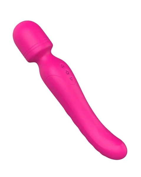 Iris Double Ended Wand - Hot Pink - 9.1 Inch