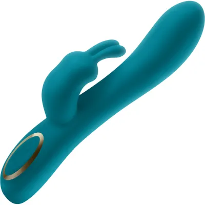 Obsessions Hera Rechargeable Silicone Waterproof Rabbit Vibrator Dark Green
