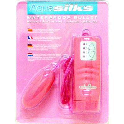 Aquasilk Bathtime Bullet Vibrator Pink