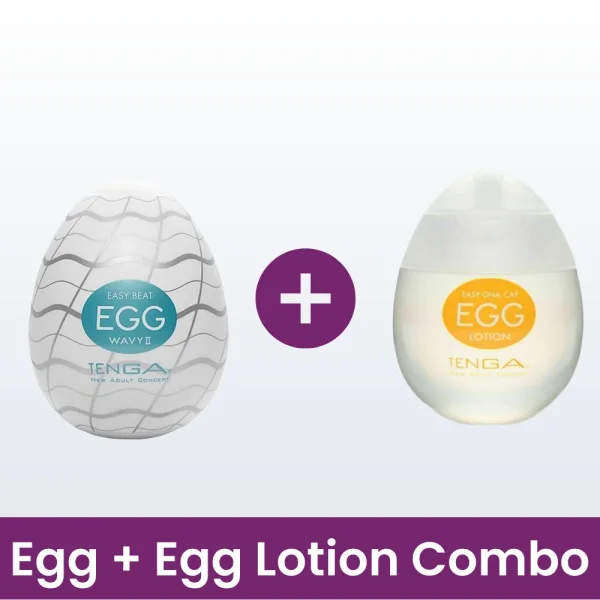 Tenga Egg 'Wavy II' - Penis Masturbator
