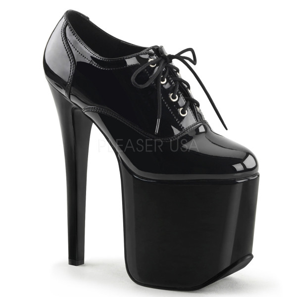 7 1/4 inches Heel, 4 1/4 inches PF Lace Up Oxford