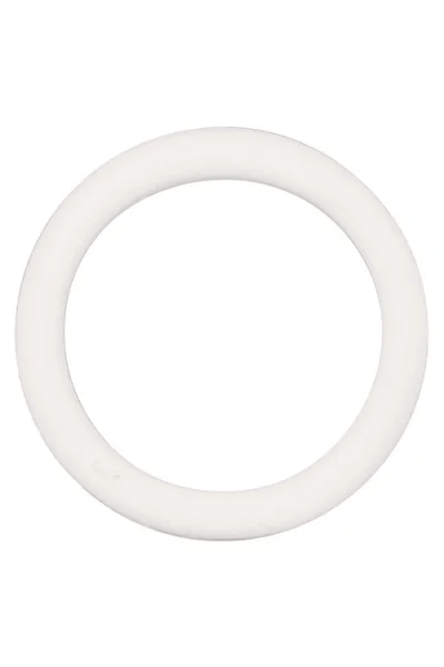 California Exotic 1.5" White Rubber Penis Ring
