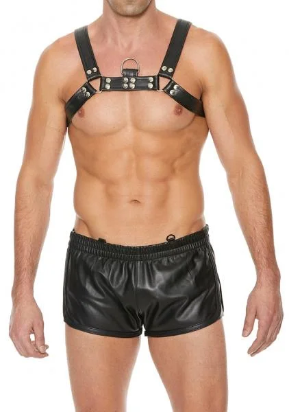 Chest Bulldog Harness - Black/black - S/m — image 5 of 8