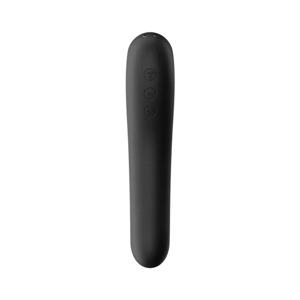 Satisfyer Dual Kiss Clitoral Stimulator G-Spot Vibrator
