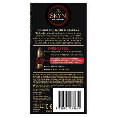 SKYN Intense Feel 10