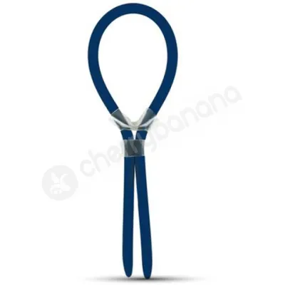 Hombre Comfort Fit Blue Adjustable Cock Ring