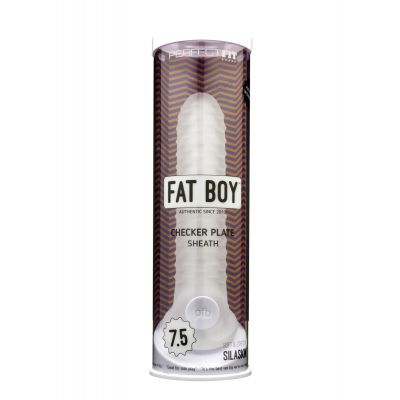 Fat Boy Checker Plate 7 5 Penis Sleeve