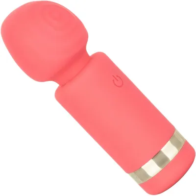 Slay Exciter Silicone Waterproof Mini Wand Style Vibrator By CalExotics