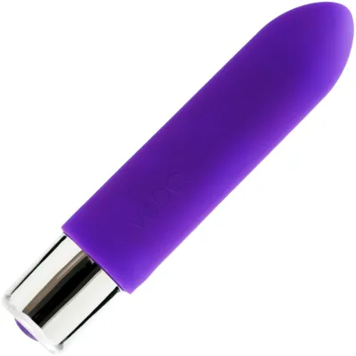 BAM MINI Rechargeable Bullet Silicone Vibrator by VeDO Indigo
