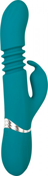 Thrusting 9" Rabbit Vibrator
