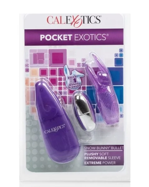 Pocket Exotics Snow Bunny Bullet - Purple