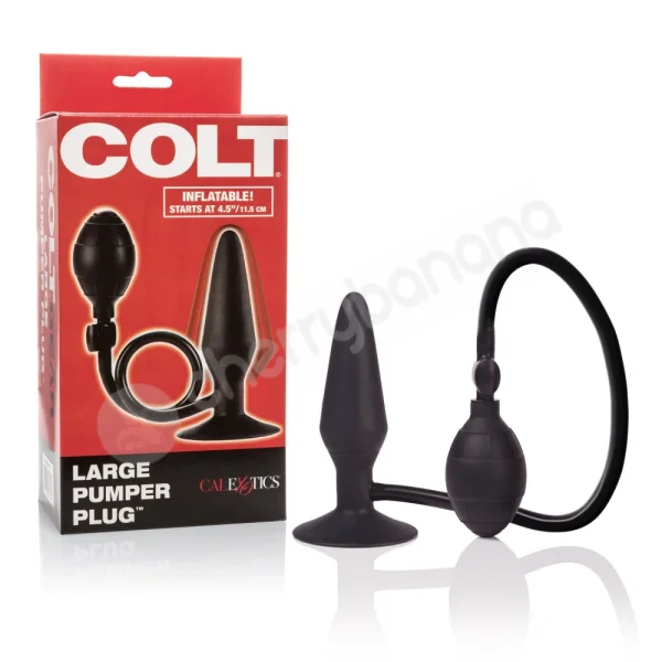 Colt Black Large Plumper Plug