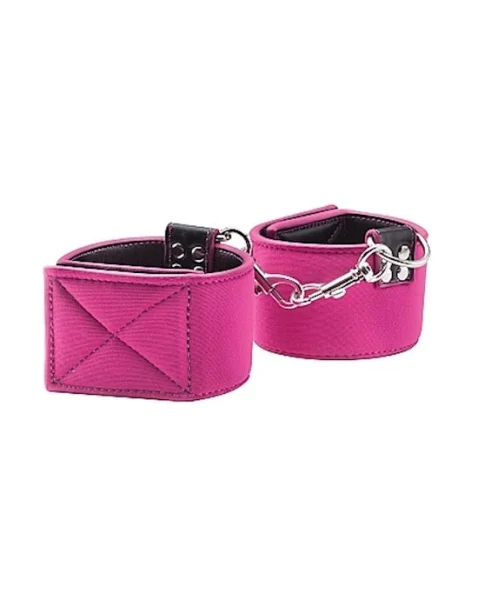 Reversible Ankle Cuffs - Pink