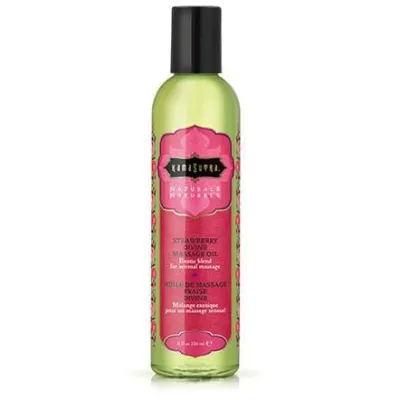 Naturals Massage Oil Strawberry Divine 8 Fl Oz