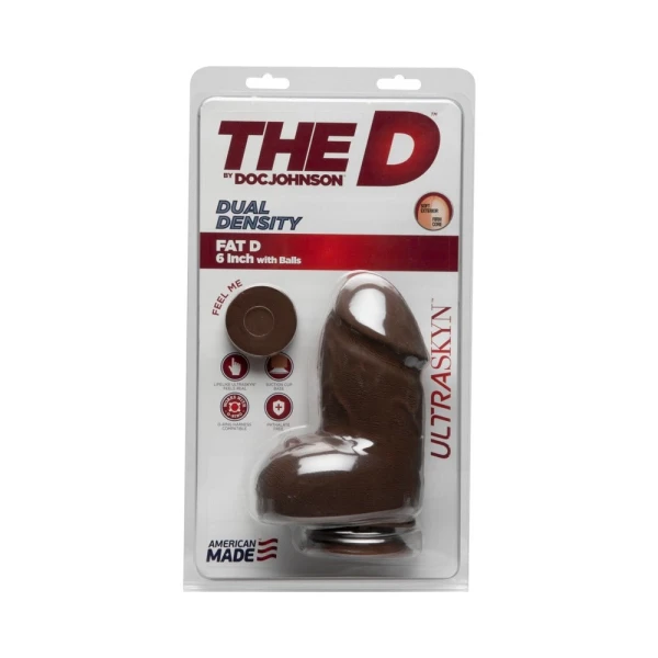 Fat D Ultraskyn 6 inch Dildo