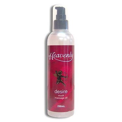 Heavenly Nights Desire Musk Massage Oil 250ml