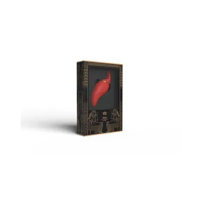 Zalo Hero Clitoral Vibrator Red 5 7 Inch