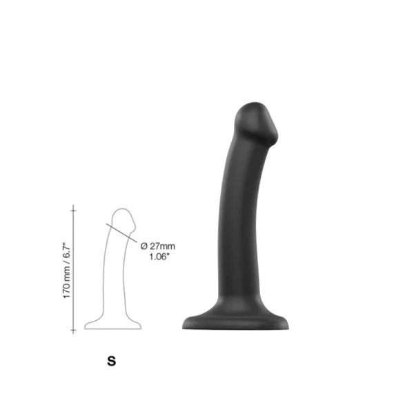 Strap-on-me Dual Density Bendable Dildo Small