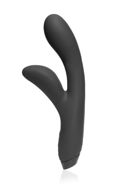 Je Joue Hera Flex Waterproof Rechargeable Silicone Dual Stimulation Rabbit Vibrator -  Black