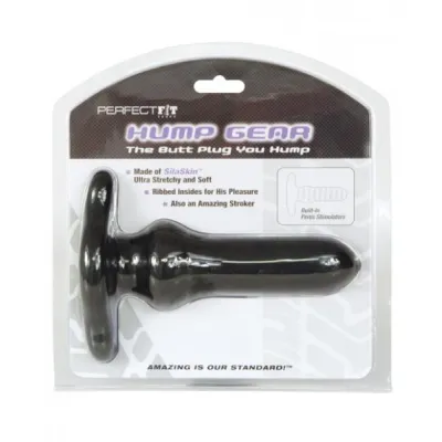 Hump Gear Black Butt Plug
