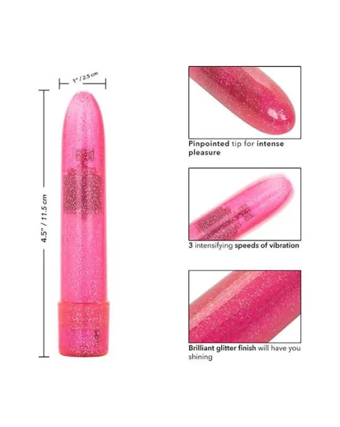 Sparkle Mini Vibe - Pink - 4.5 Inch