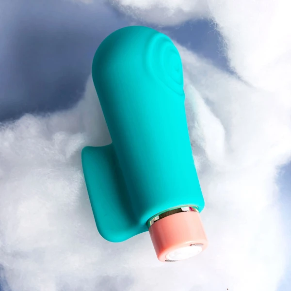 Aria Sensual AF Rechargeable Waterproof Silicone Clitoral Vibrator By Blush - Teal