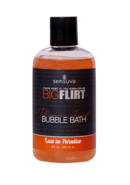 Big Flirt Pheromone Infused Bubble Bath 8 oz.