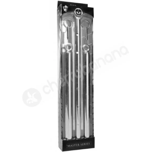 Master Series Adjustable Silver Steel 23" -35" Spreader Bar