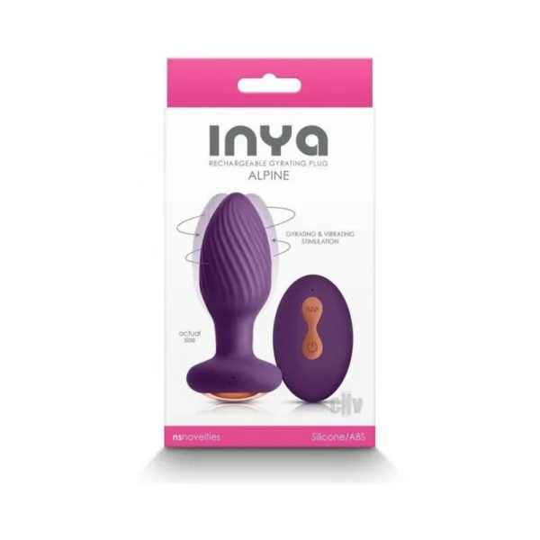 Butt Plugs: Inya Alpine Purple