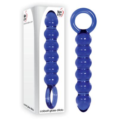 Cobalt 7 5 Glass Dildo