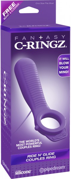 Ride N Glide Vibrating Cock Ring