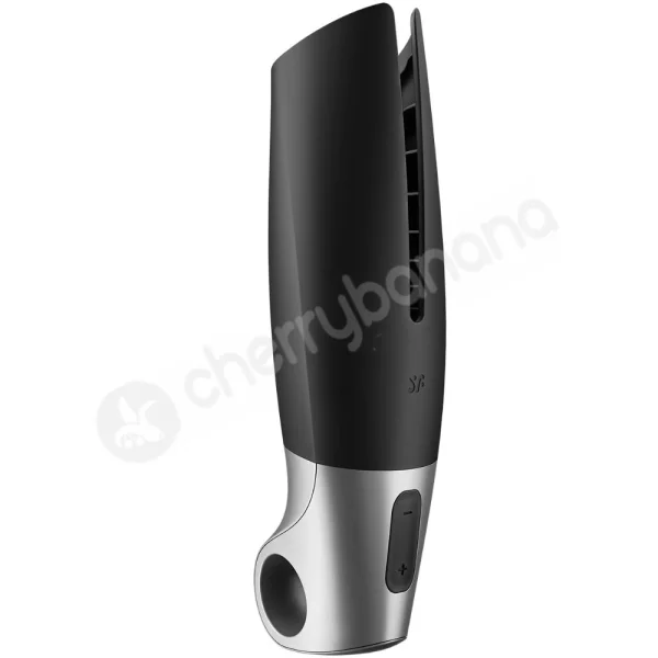 Satisfyer Power Masturbator Flexible Vibrating Penis Stroker With App Control
