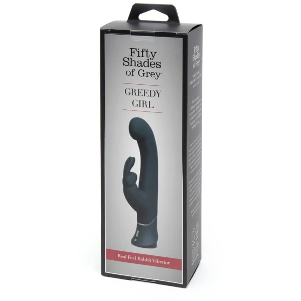 Fifty Shades Greedy Girl Dual Density G-Spot Rabbit Vibrator