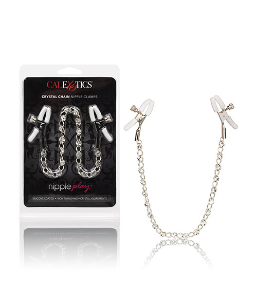 Nipple Play Crystal Chain Nipple Clamps