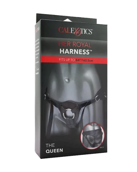 Her Royal Harness The Queen - Black