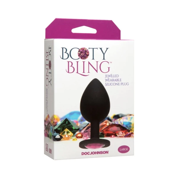 Booty Bling Jeweled Wearable Butt Plug Large — image 18 of 22