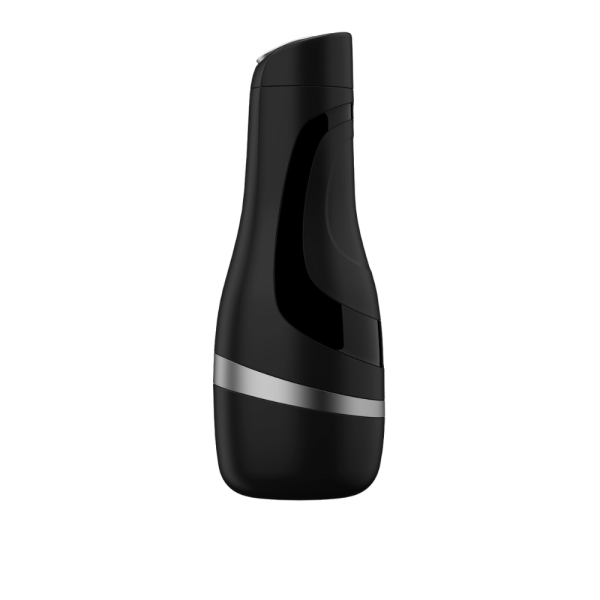 Satisfyer Men Classic Masturbator - Silver and Black