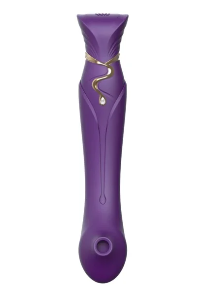 Queen Set G-spot PulseWave Vibrator with Suction Sleeve