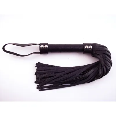Rouge Flogger H Style Leather Black