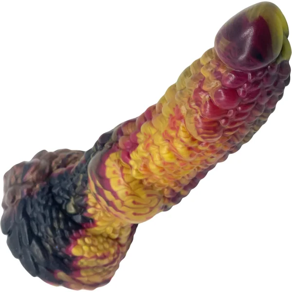 The Hydrus Water Dragon Large 7.75" Silicone Dildo By Uberrime - Banshee