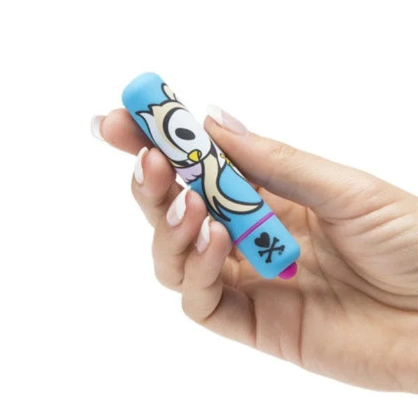 Tokidoki Blue Doughnut Bird Single Speed Mini Bullet