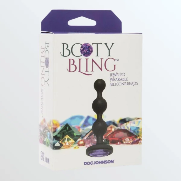 Booty Bling - Wearable Silicone Beads - Purple