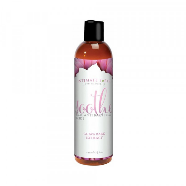 Intimate Earth Soothe Anal Antibacterial Glide 8oz.
