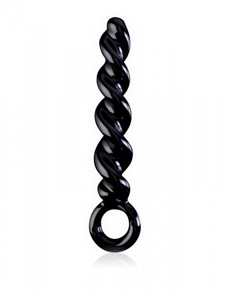 6.5" Twisted Glass Dildo