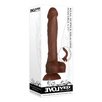Silicone Real Supple Silicone Poseable 8 25 Dark