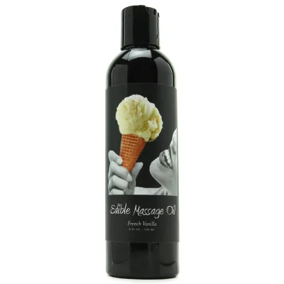 EB Edible Massage Oil 8oz Vanilla