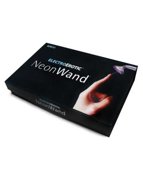 Kinklab Neon Wand Electrosex Kit-Purple/110V
